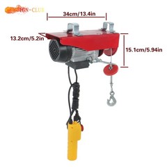PA200 440LBS Electric Hoist 40ft Lifting Garage Lift Hoist for Garage, Factories