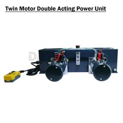 12V Hydraulic Pump Double Acting Twin Motor 4KW –12 Volt Electric Hydraulic Pump