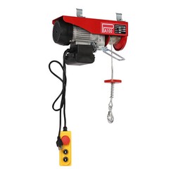 Pa100 Electric Hoist 480W 110/220 Lb Compact Winch With Wired Remote