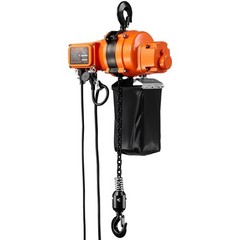 1100lb Electric Chain Hoist, 20ft Lift, 120V, Wireless 328ft & Wired Remote
