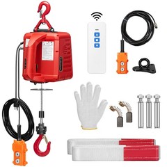 VIVOHOME 3 in 1 Electric Hoist Winch 1100lbs 110V