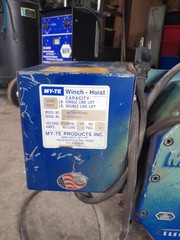 My-Te Winch-Hoist 115V, AC36B, 3000 Single Line/6000 Double Line, Ship Available