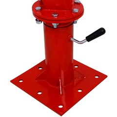 Hydraulic Pickup Truck Crane with Hand Winch, Pickup Truck Bed Hoist Jib Crane