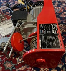 PITTSBURGH 120 Volt, Electric Hoist with Remote Control, Cable Length 48ft