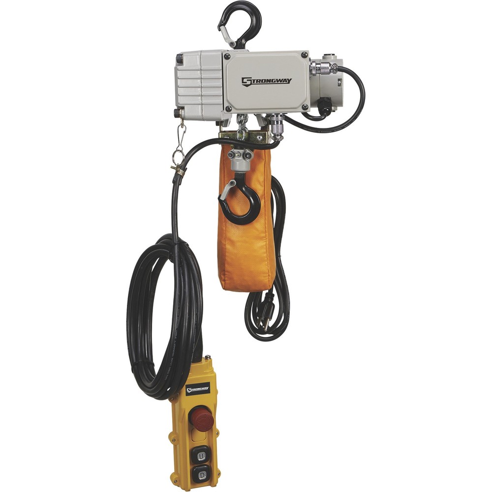 Strongway Mini Electric Chain Hoist, 500-Lb. Capacity, 16.4ft. Lift