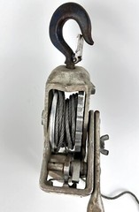 LUG ALL MODEL 1000-15 1/2 TON CABLE Hoist Lincoln Precision Made In USA 🇺🇸