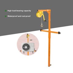 Air Conditioner Lifting Crane Ladder Crane for AC Installation 396LBS/180kg Load
