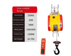 Little King Kong Mini Electric Hoist Motor 220V Small Hoist for Domestic Use