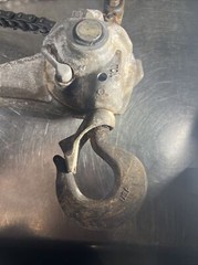 A.B. Chance 3/4 Ton Ratchet Link Chain Hoist. Item ID 3