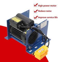 Winches Small Wire Rope Electric Fast Crane / Lifting Lowering Traction