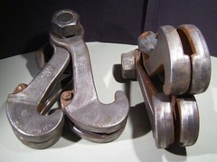 I Beam Clamps w/ Weldless Eye Nuts Anvil Int. UFS Capacity 5900 lbs –