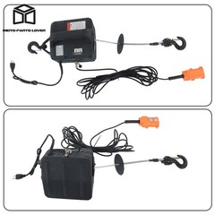3-in-1 Electric Hoist 1100LBS Dual Remote Overload Protection for Garage
