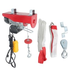 PA200 Electric Hoist 440lbs w/ 14ft Remote, 110V 510W Motor, Dual Hook System