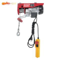 PA200 440LBS Electric Hoist 40ft Lifting Garage Lift Hoist for Garage, Factories