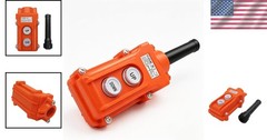 Heavy-Duty Momentary Hoist Push Button Switch – Wall Mount with Rating