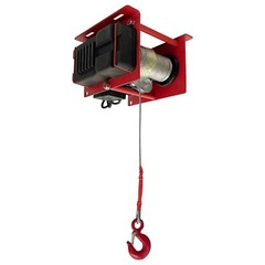 Electric Hoist 880/1760lb Crane Winch Wired Remote Control 220V 1500W