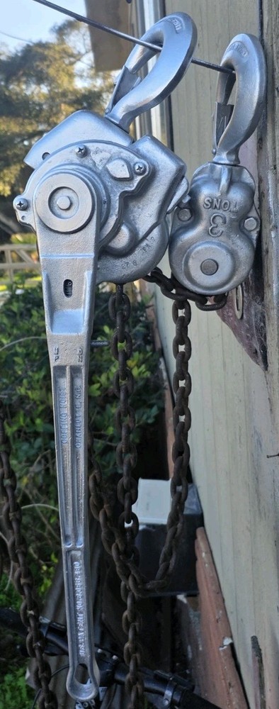 Coffing MAL-30-2 3 Ton 10ft.Manual Lever Chain Hoist