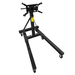 2000LBS Foldable Engine Stand Heavy Duty Motor Hoist Dolly w/360° Rotating Head