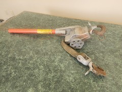 Chance Hoist 1 Ton Hot Stick Ratcheting Strap Hoist – USED