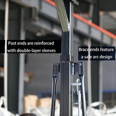 Electrical Adjustable Gantry Crane with Electrical Hoist and Trolley 2200 Lbs…