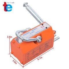 Magnetic Hoist 2.5 Safety Factor Lifting Magnetic Lifter 880lbs/400kg Capacity