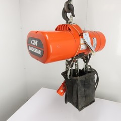 CM Lodestar Model RRS 2Ton 4000LB Electric Chain Hoist 10’Lift 16FPM 3Ph 230/460