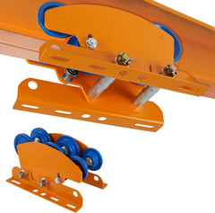 Electric Hoist Manual Trolley Heavy Duty 1Ton 2205LBS Capacity for PA600 to PA10