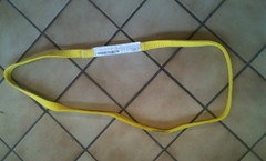 EN2-901×3′ LIFTING SLING PULL STRAP CLEVIS SHACKLE TOW CHOKER CRANE LIFT