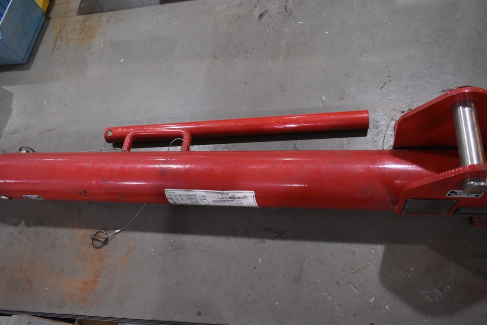THERN A1976, A7261C SERIES 5124 PORTABLE DAVIT CRANE BOOM ARM PARTIAL ASSEMBLY