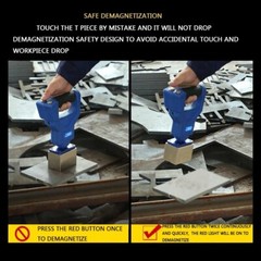 Electrically Controlled Permanent Magnet Lifter Hand-Held Magnetic Chuck