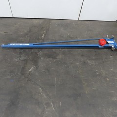 Gorbel 594278 8′ Travel Post Mount Tool Balancer Over Arm Jib Crane 50Lbs.