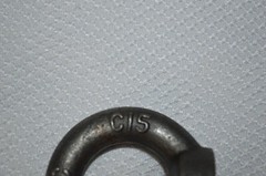 EYE BOLTS ~ LIFTING EYE BOLTS ~ M12 ~ (2) TOTAL ~ NEW