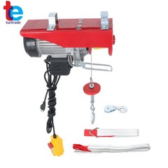 1320lb Electric Hoist w/14ft Corded Remote 110V Overhead Crane Winch Lift