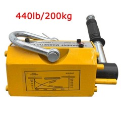Steel Magnetic Lifter 200kg / 440lbs Metal Lifting Magnet Permanent Lift Magnets