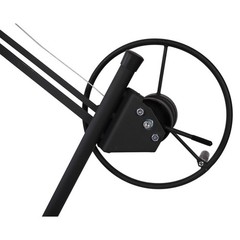 Black Drywall Lift 13′ Panel Hoist Jack Lifter