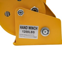 Air Conditioner Lifting Crane Bracket A/C Lifting Tool W/1200lbs Hand Winch