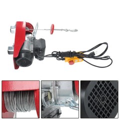 Mini Electric Hoist PA200 440lbs 14ft/4.2m Wired & 328ft/100m Wireless Remote