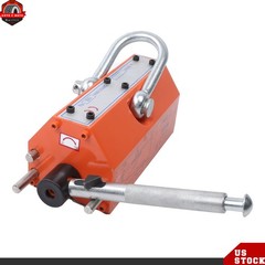 Lifting Magnet Permanent Magnetic Lifter Neodymium Hoist 1000kg/2200lbs Orange