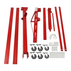 2 Ton Folding Engine Hoist Heavy Duty Engine Hydraulic Shop Crane 4 Level Adjust