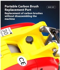 Electric Home Small Lift Remote Control Portable Electric Hoist Hoist Winch
