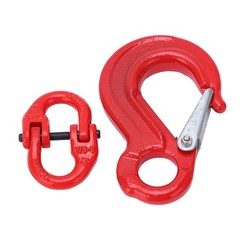 Slip Hook Eye Sling Heavy Duty 2T Bearing Trailer Lifting Chain Connector with 2