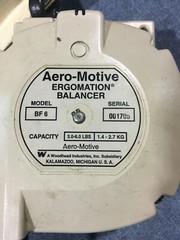 AERO MOTIVE MODEL BF 6 ERGOMATION BALANCER 3-6 LB CAPACITY
