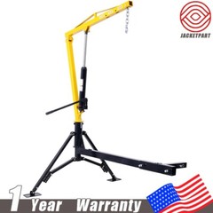 Hydraulic Pickup Truck Crane Receiver Hitch Mounted 500/750/1000 lbs Capacity