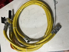 Four Lever Air Pendant with Hoses. 33353301 or 33353406. CM Budgit Air Hoist.