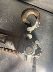 A.B. Chance 3/4 Ton Ratchet Link Chain Hoist. Item ID 4