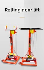 Electric 220V Wire Rope Pipe Lifting 230kg Remote Control Small Mobile Lift