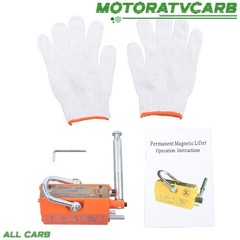 ALL-CARB 880 lbs Permanent Magnetic Lifter Lifting Magnet 2.5 Safety Factor