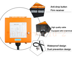 F23-BB Wireless Radio remote controller switch speed control Hoist Crane Control