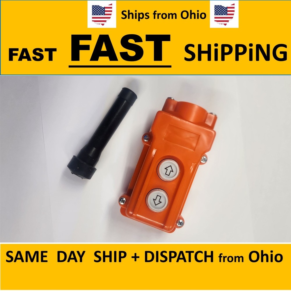 Hoist SWITCH box replacement with UP / DOWN buttons lift crane