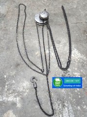 CM CYCLONE Aluminum Housing MODEL M HAND 1 TON CHAIN HOIST 19′ to 20′